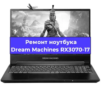 Чистка от пыли и замена термопасты на ноутбуке Dream Machines RX3070-17 в Санкт-Петербурге